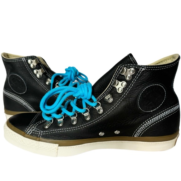 Converse Leather Chuck Taylor All Star Street Hiker Navy  High Tops Size 9 - Picture 4 of 16